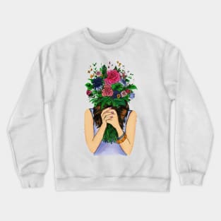 Flower Girl Crewneck Sweatshirt